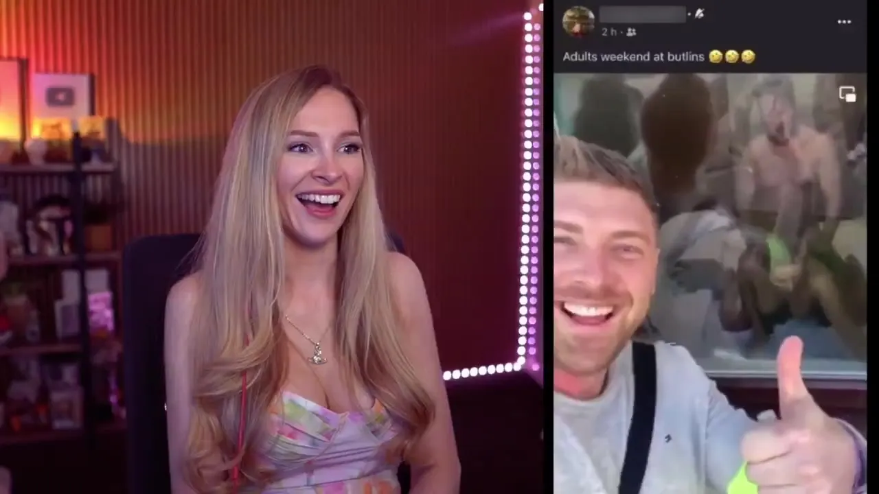 Bebahanofficial gets her ass ready and reacts hard to a bent-over clip