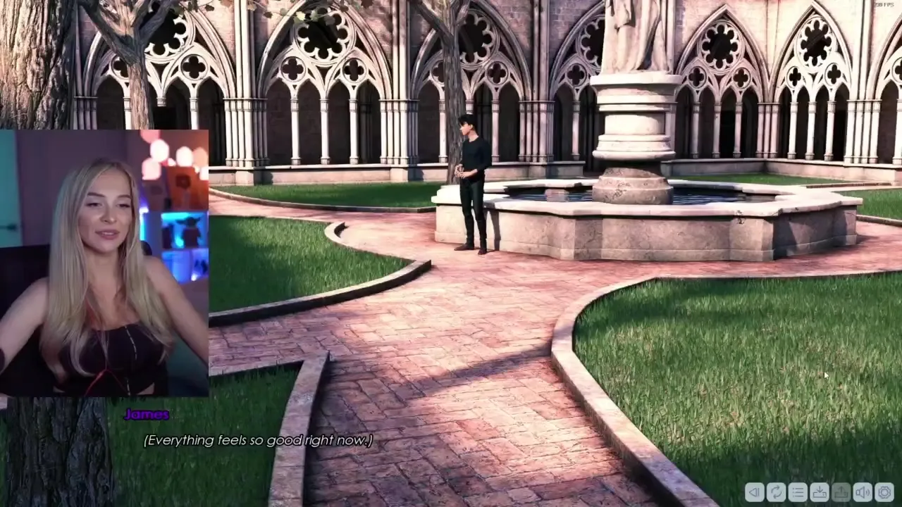 Bebahan giggles through a filthy 3D fantasy game full of blowjobs and nude girls