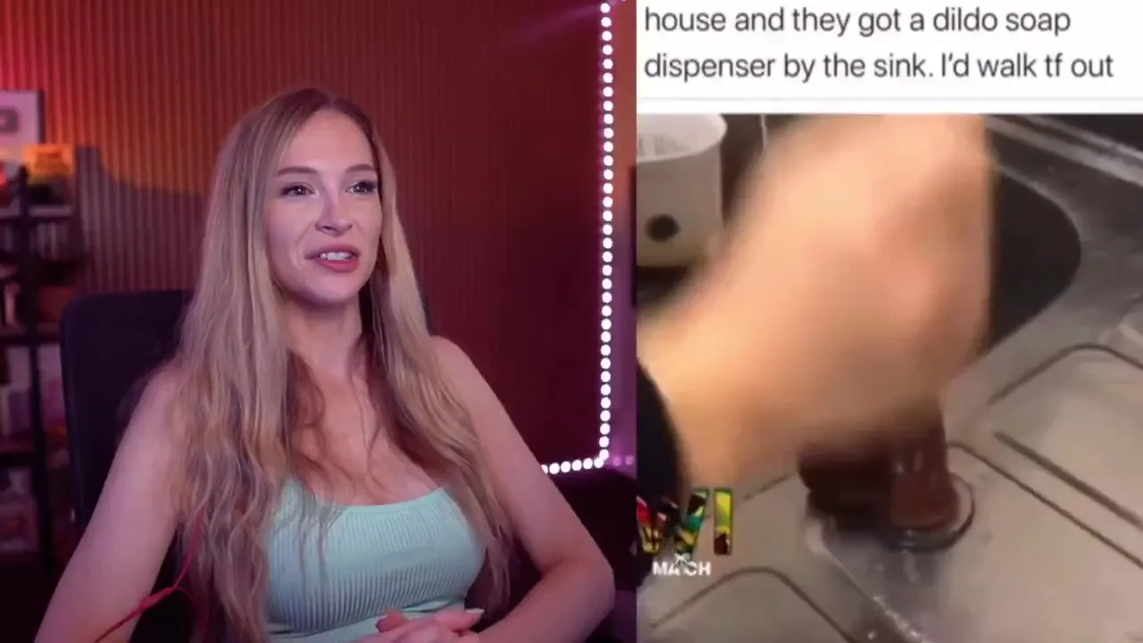 Bebahanofficial bites her lip and gets wetter watching bare asses bounce with a dirty grin