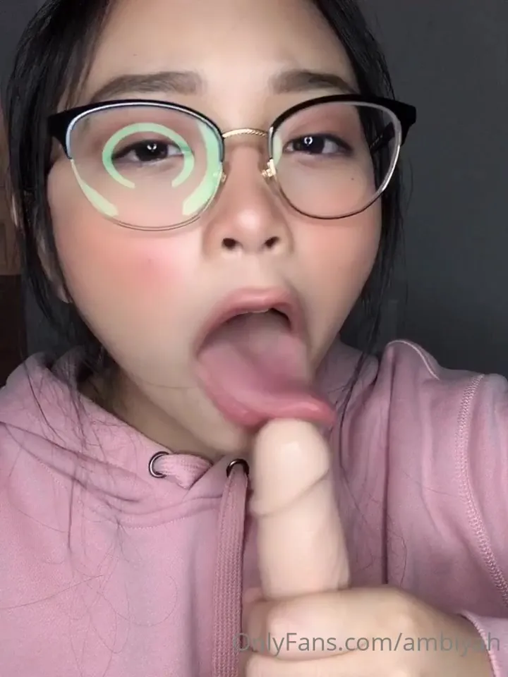 Candynxtdoor gags on that toy cock, drooling messy and loving every nasty second