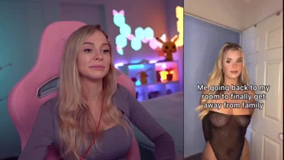 Pink chair, nasty clips and a messy blowjob while Bebahan watches and drools