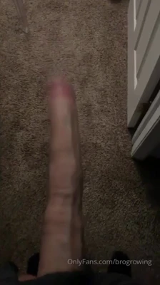 GrowingMuscleBro strokes his shaft to a gasping, shaky finish, cock twitching in his fist
