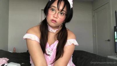 Candynxtdoor parts her thighs wide in pink bunny ears, shameless and wet