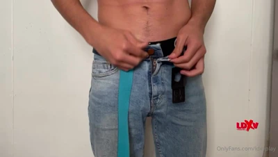 Backroom fuck: Ldxv pounds the masked guy from behind, spit-soaked and wrecked