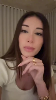 Mikaela Testa hushes a dirty secret, one finger tracing her lips