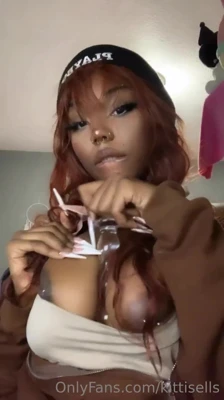 Nye Lt drools over her glass toy, tongue out and begging for more, sloppy and wrecked